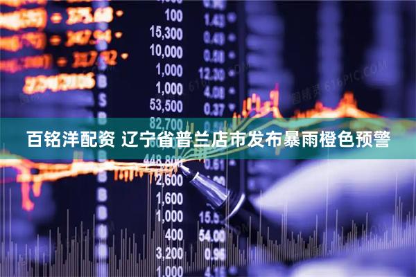 百铭洋配资 辽宁省普兰店市发布暴雨橙色预警
