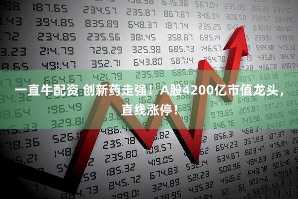 一直牛配资 创新药走强！A股4200亿市值龙头，直线涨停！